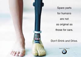 advertisement for prosthetics